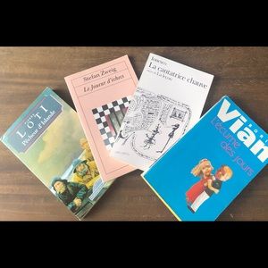 4 Books Bundle in French